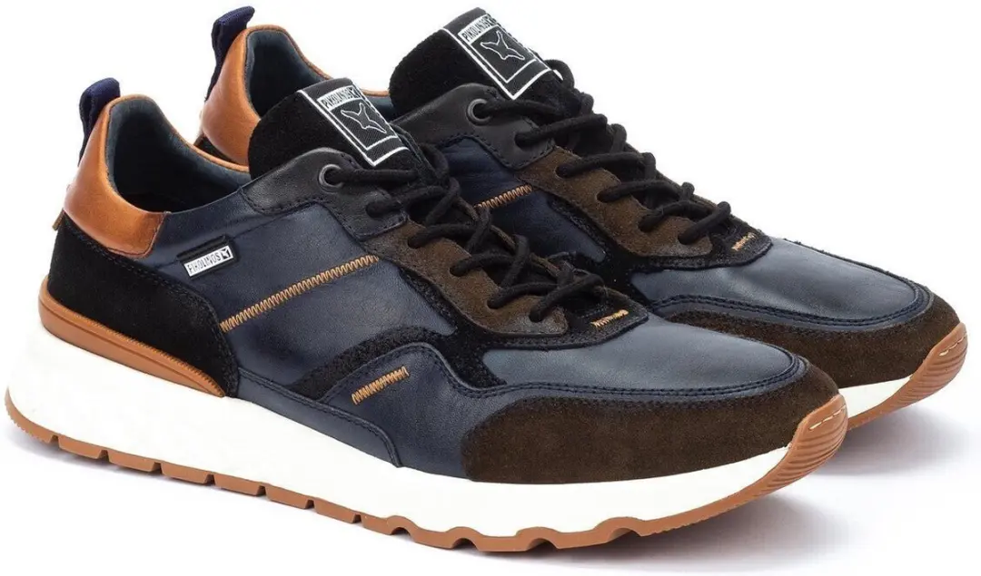 Pikolinos Aranda Heren Sneaker - Blauw - Maat 46