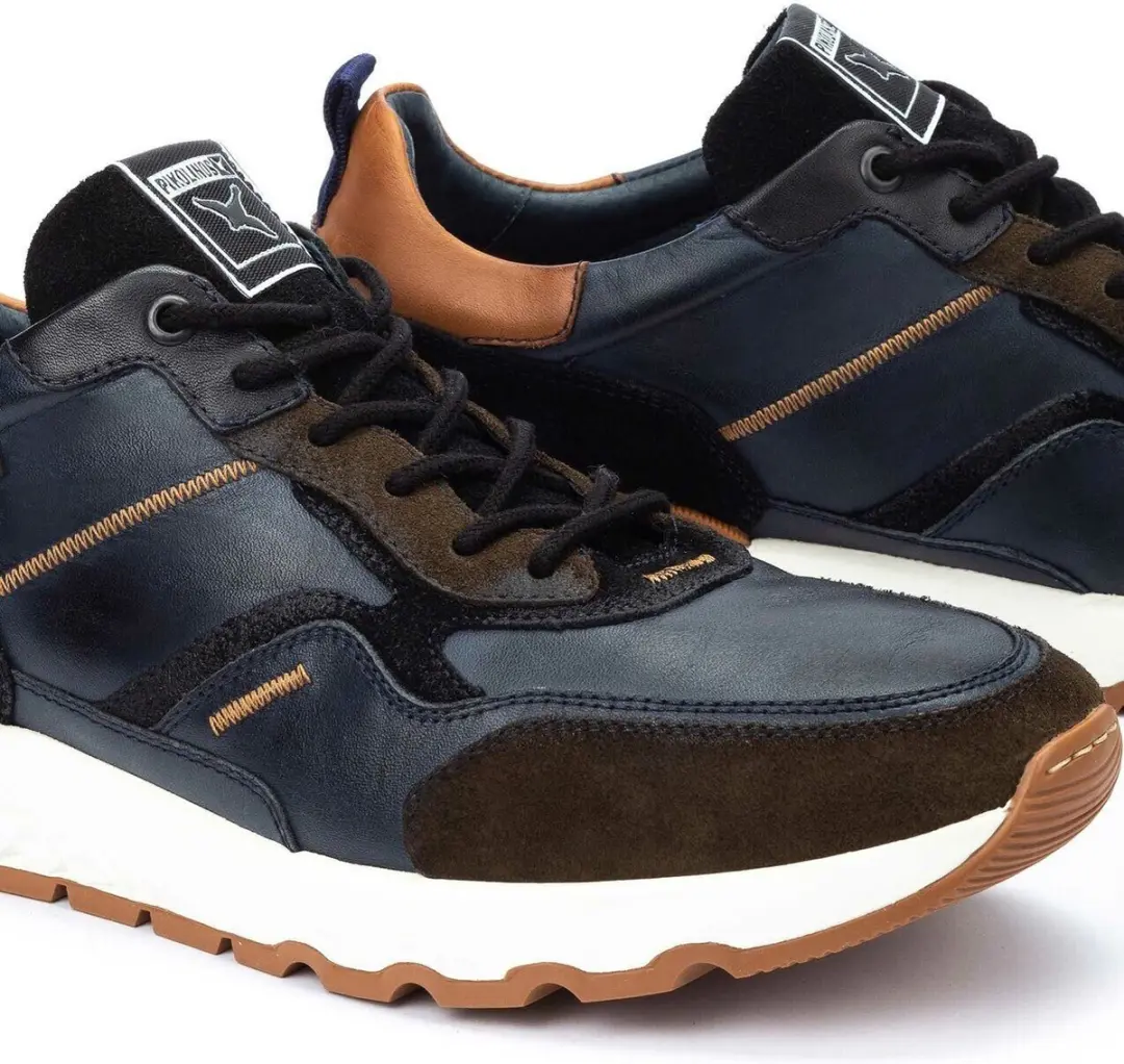 Pikolinos Aranda Heren Sneaker - Blauw - Maat 46