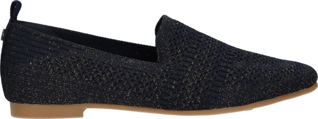 La Strada Loafer Donkerblauw Knitted