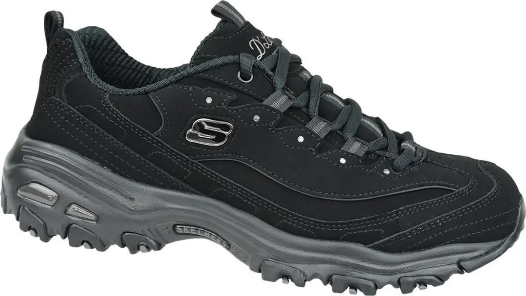 Skechers D'Lites-Play On, Vrouwen, Zwart, Sneakers, maat: 35