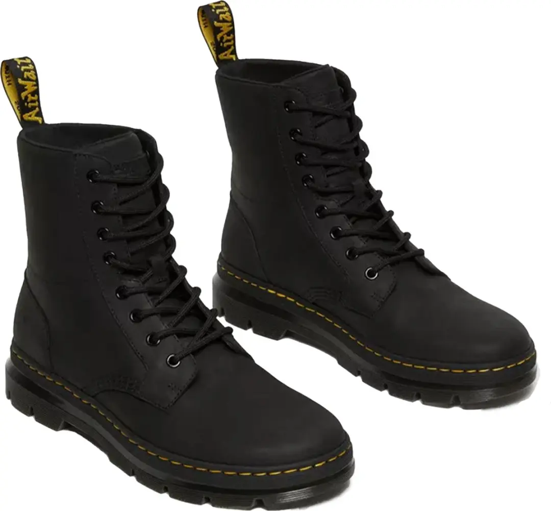 Dr. Martens COMBS LEATHER BLACK WYOMING