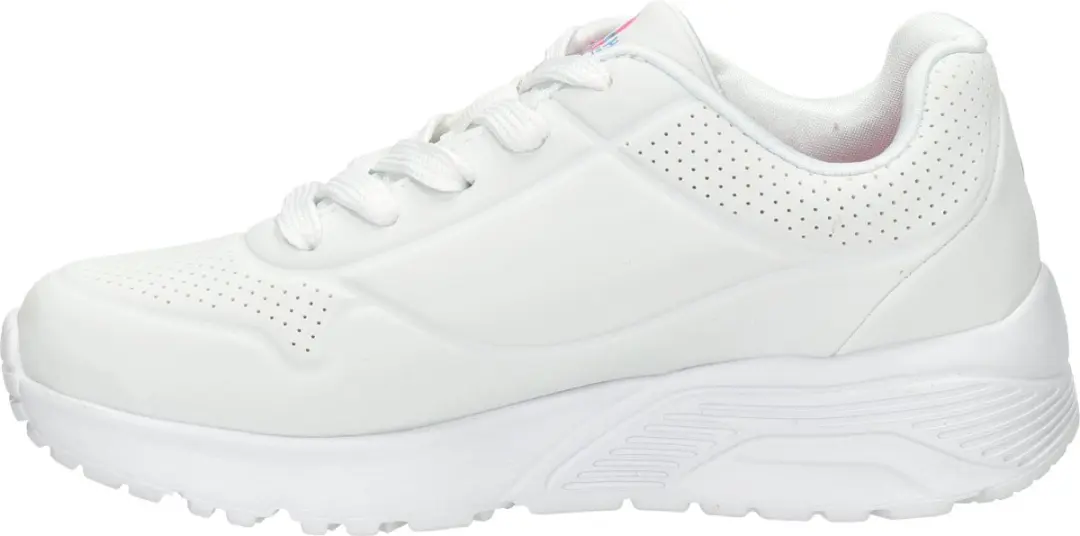 Skechers Uno Lite Spread The Love Meisjes Sneakers - 30 - Wit/Multicolor - afbeelding 2 van 6