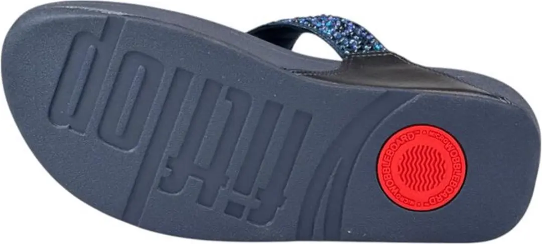 FitFlop Lulu Crystal Teenslipper - Donkerblauw - afbeelding 2 van 6