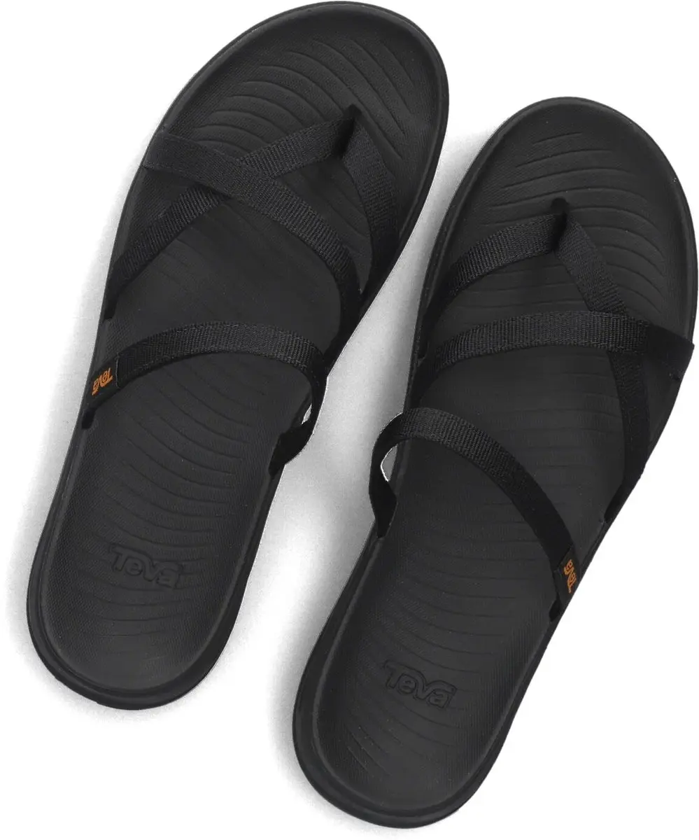 Teva Tirra Traveler Flip Dames Teenslipper - Zwart - afbeelding 4 van 6