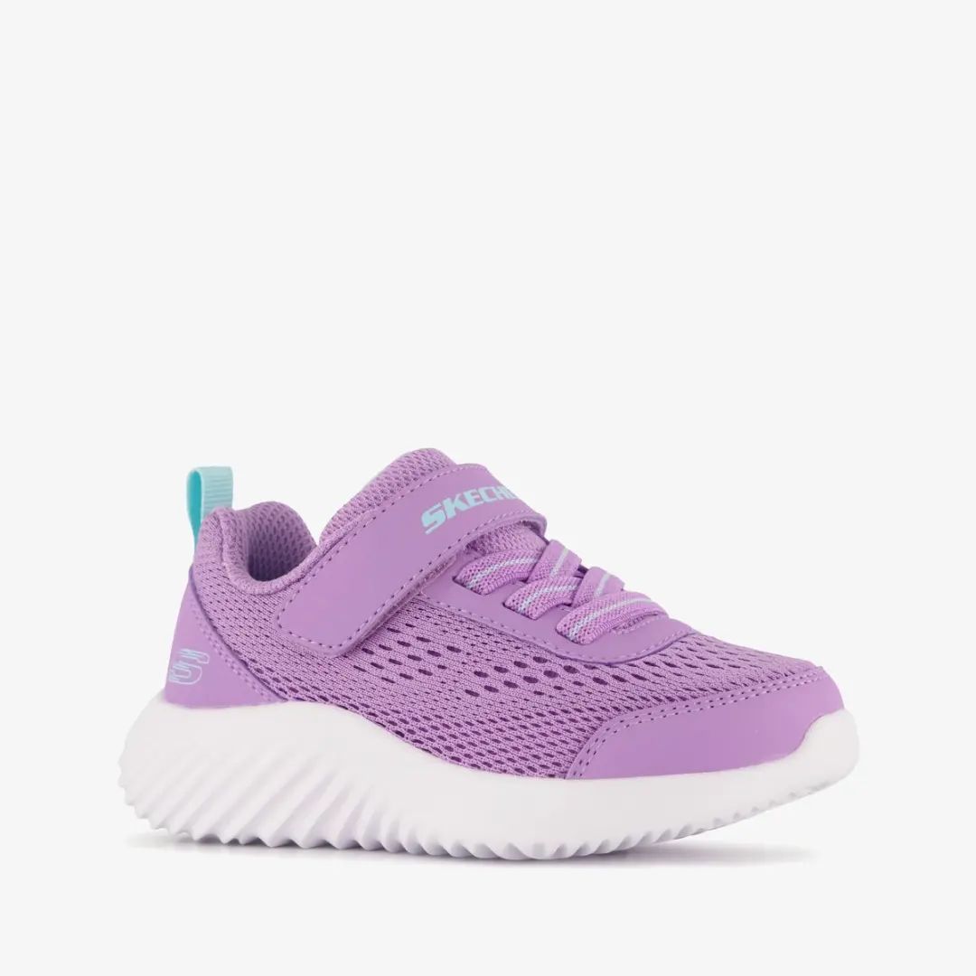 Skechers Bounder meisjes sneakers paars