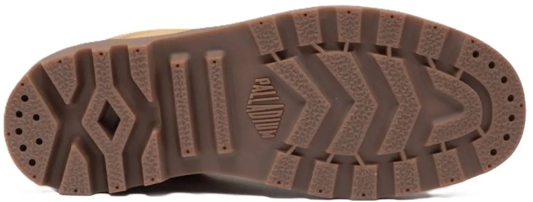 Palladium PAMPA HIGH M - Vrije tijd half-hoog - Kleur: Cognac - Maat: 45