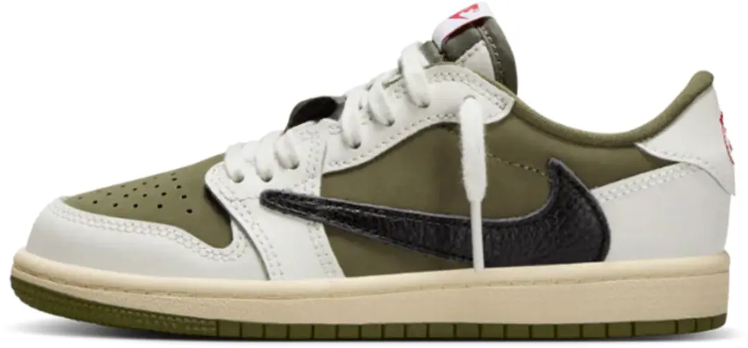 Jordan 1 Retro Low OG SP Travis Scott Medium Olive (PS)