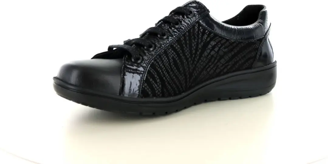 Solidus -Dames - zwart - sneakers - maat 42 - afbeelding 3 van 5