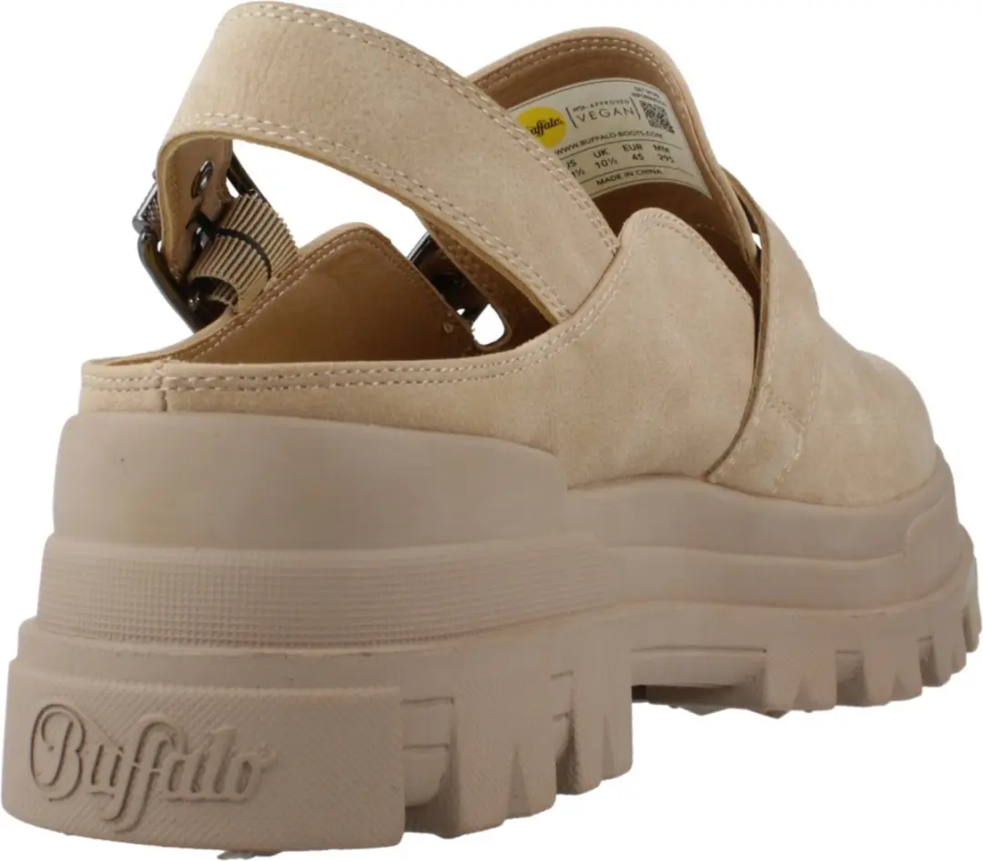 BUFFALO ASPHA CLOG SND BS Beige 44 EU