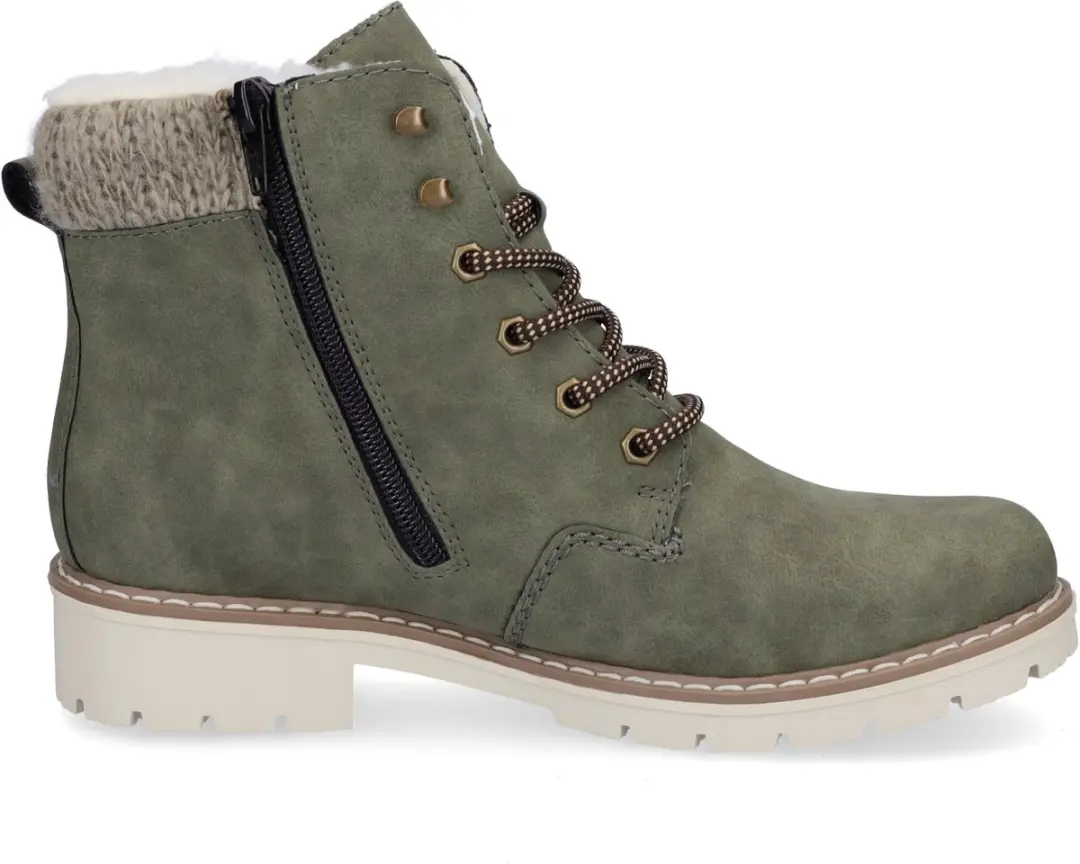 Rieker Veterschoenen Hoog 37 - Groen - afbeelding 2 van 6