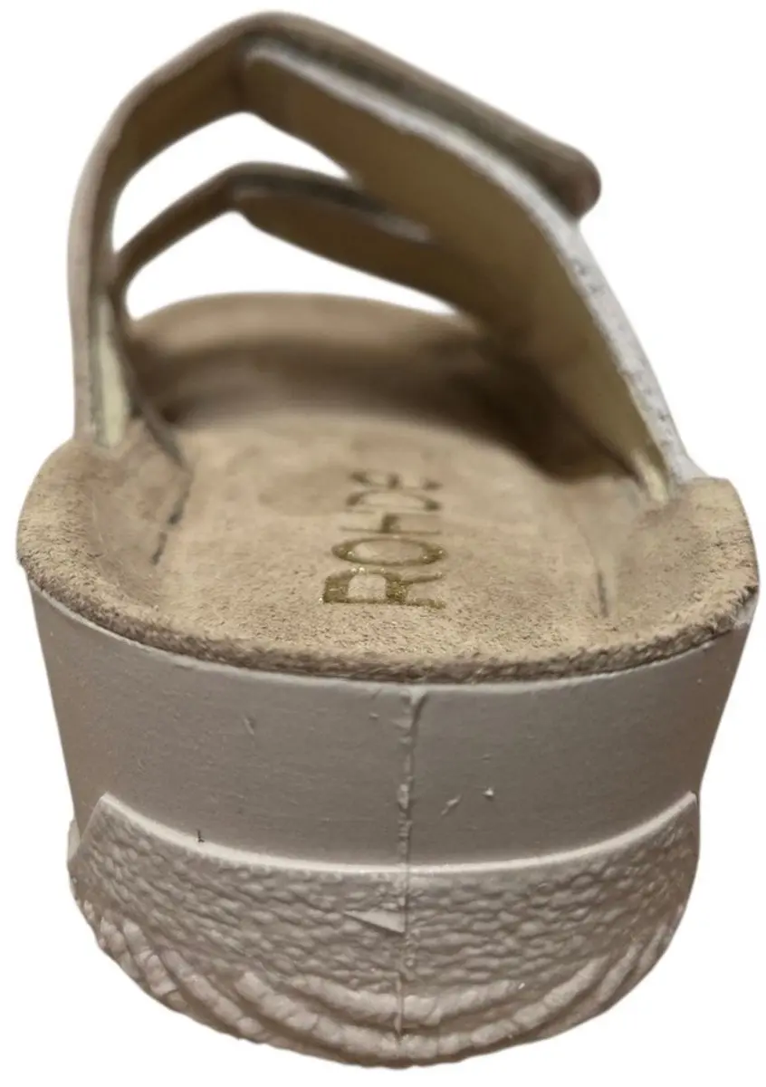 Rohde 1952 02 Slippers Dames - Wit/Beige - 40 - afbeelding 3 van 6