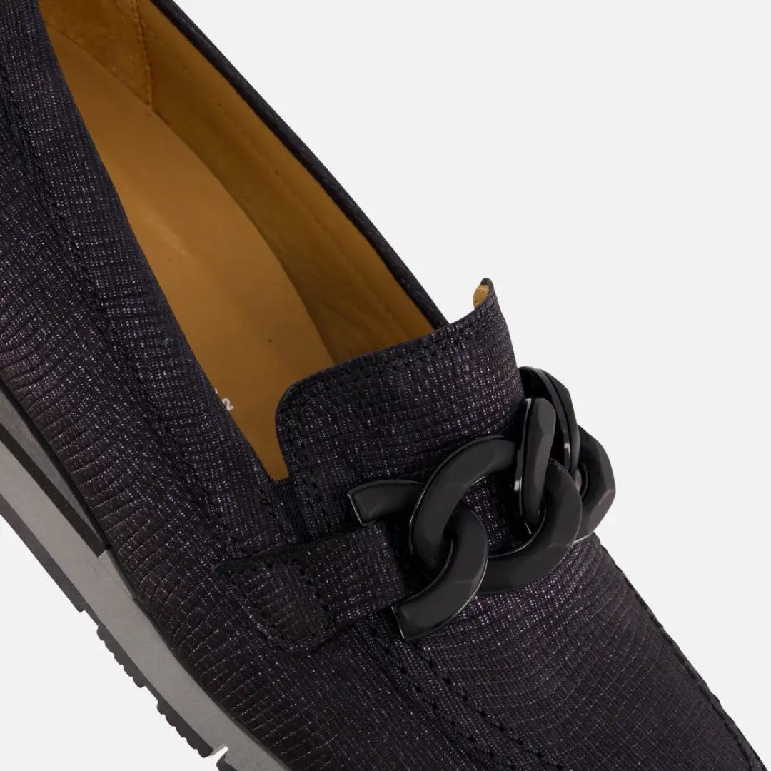 Gabor Instappers Suede - Blauw - Maat 41