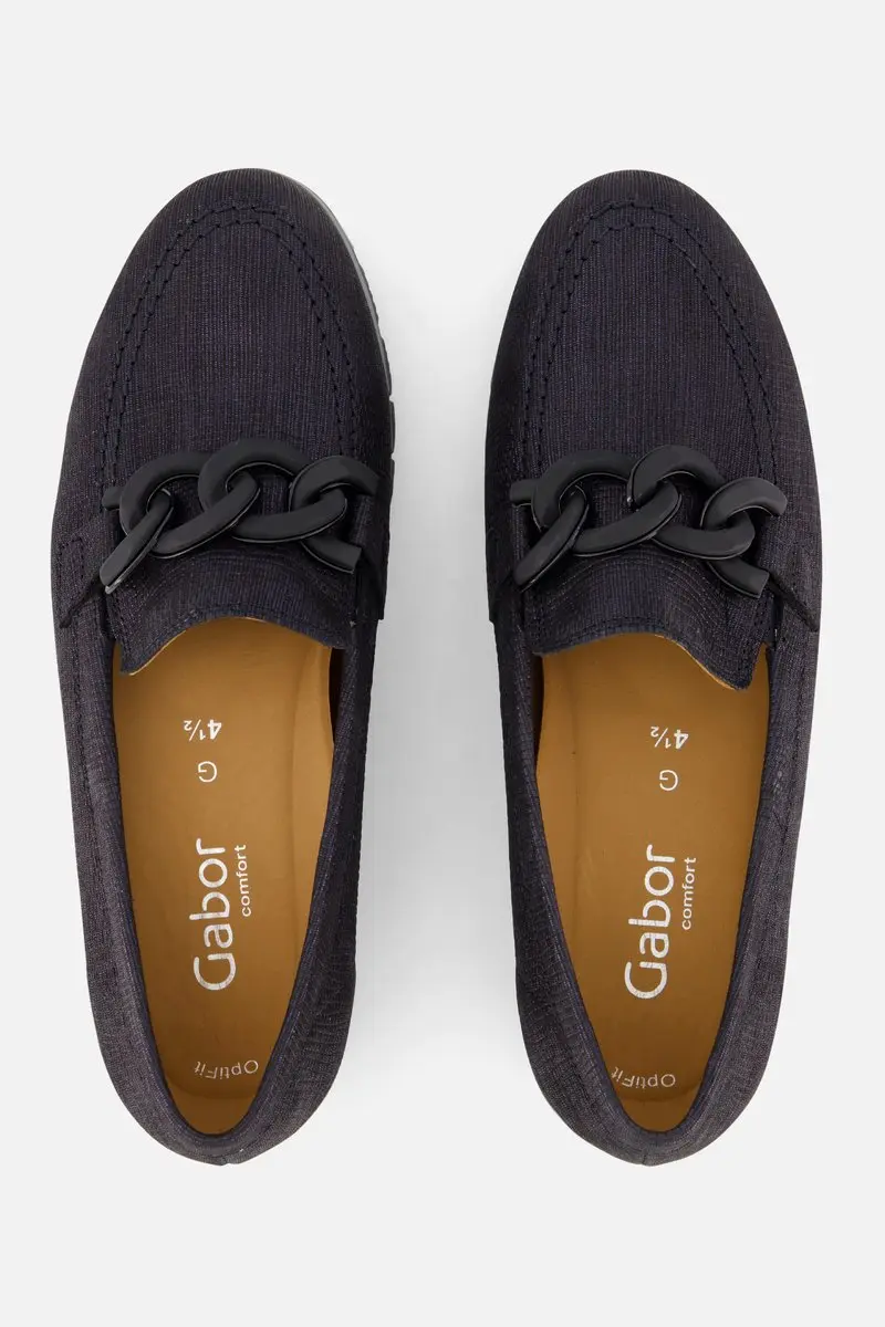 Gabor Instappers Suede - Blauw - Maat 41