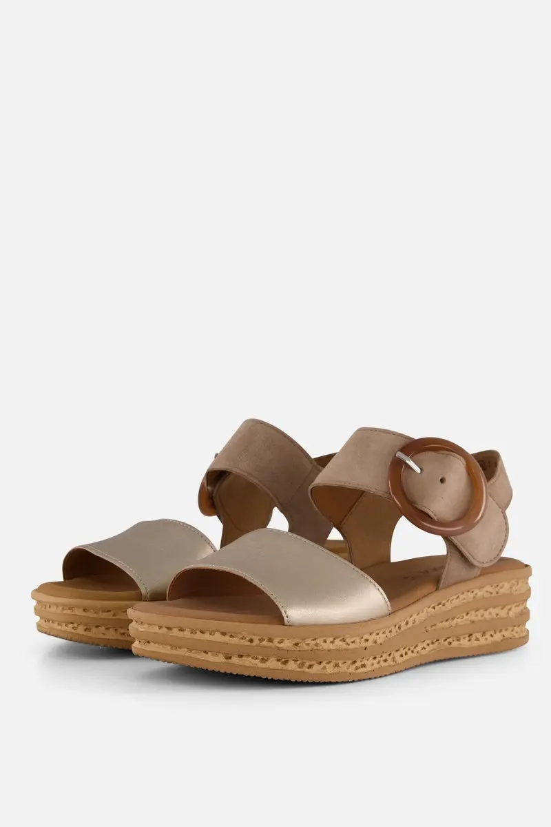 Gabor Dames Sandalen Plat