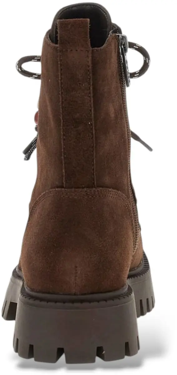Guess Fizzle enkellaarzen - Bruin leer - afbeelding 5 van 6