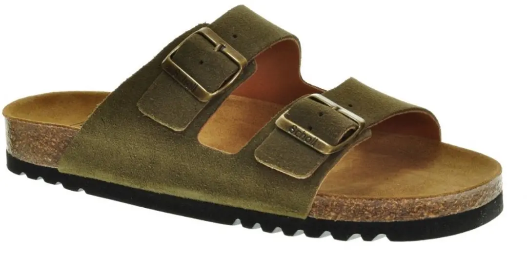 Scholl Julien Khaki Suede maat 39
