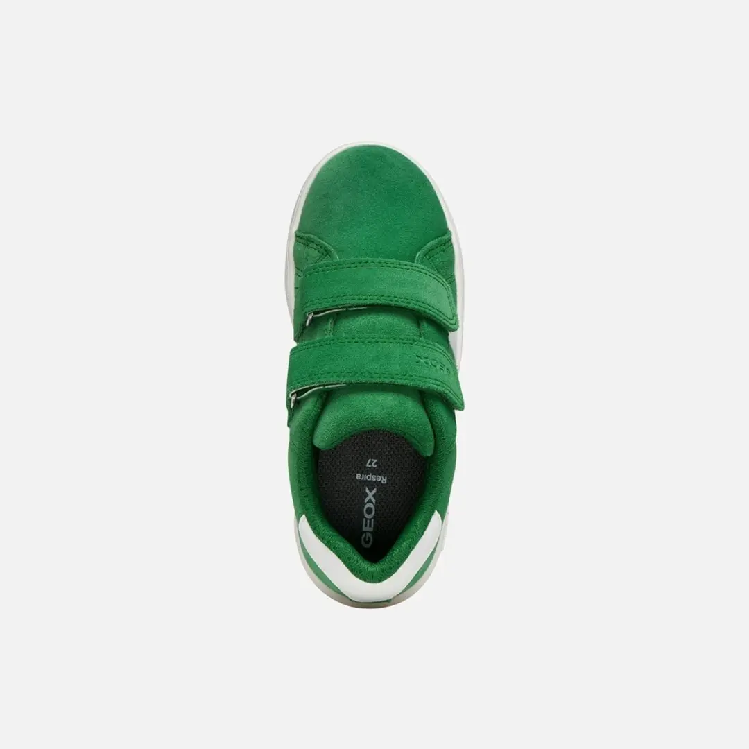 Geox Eclipser Jongens Sneakers J65LSC_022BC - Maat 29 - Groen/Wit - afbeelding 6 van 6