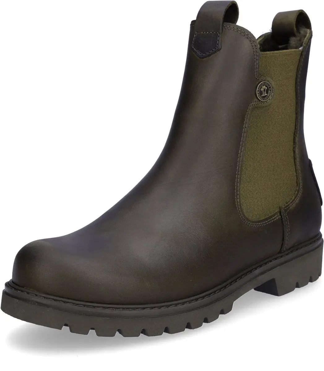 Panama Jack dames Chelsea-laars khaki