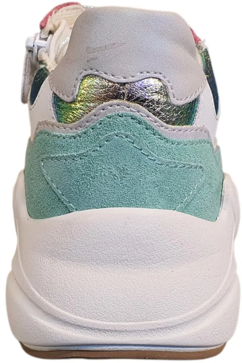 Braqeez 426161-500 Meisjes Lage Sneakers - Blauw - afbeelding 5 van 6