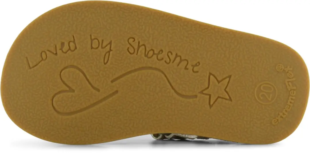 Shoesme Taupe Sandaal - Meisjes - Maat 26