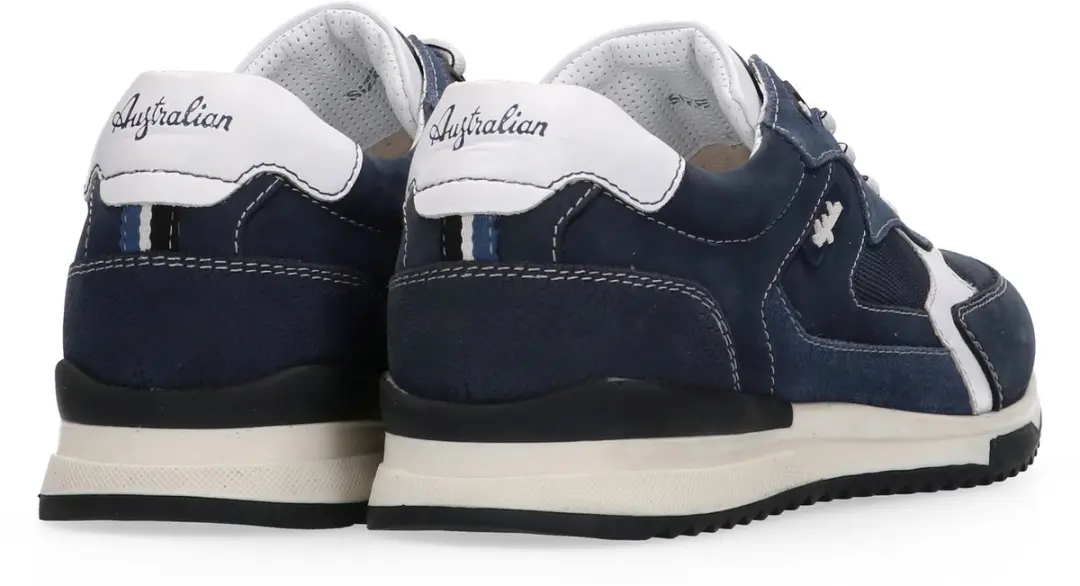 Australian Sneaker Bakersville 15.1667.02-SKU - Blauw/Wit - afbeelding 6 van 6