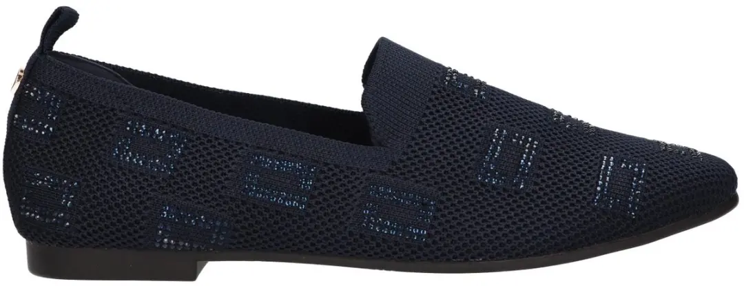 La Strada Loafer Donkerblauw Knitted