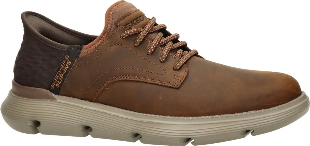 Skechers Slip-ins Garza Gervin Heren Instappers - Bruin - afbeelding 2 van 6