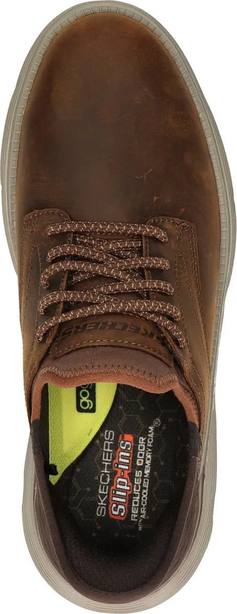 Skechers Slip-ins Garza Gervin Heren Instappers - Bruin - afbeelding 5 van 6