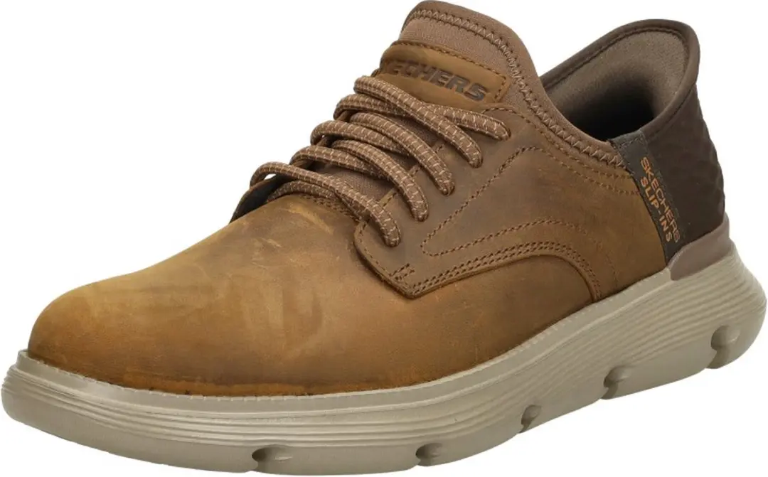 Skechers Slip-ins Garza Gervin Heren Instappers - Bruin - afbeelding 4 van 6