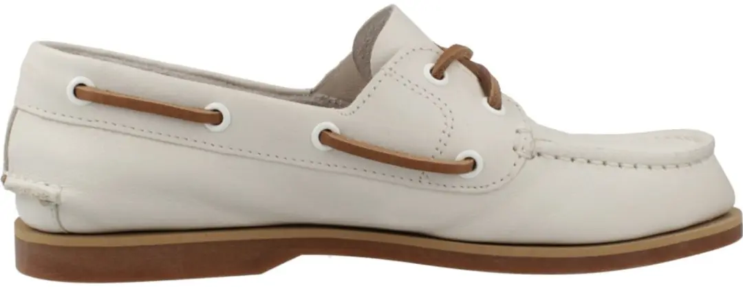 Timberland Classic Boat Mocassin - Wit - Maat 38