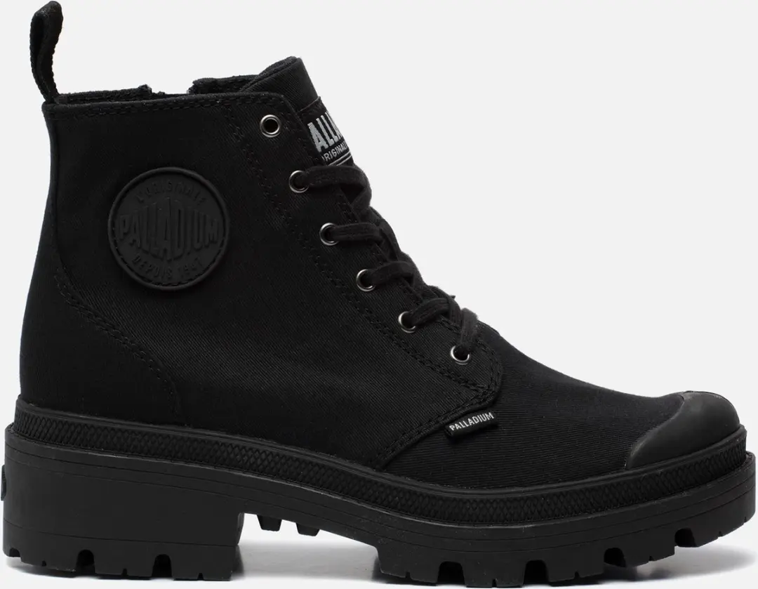 Palladium Pallabase Twill sneakers zwart