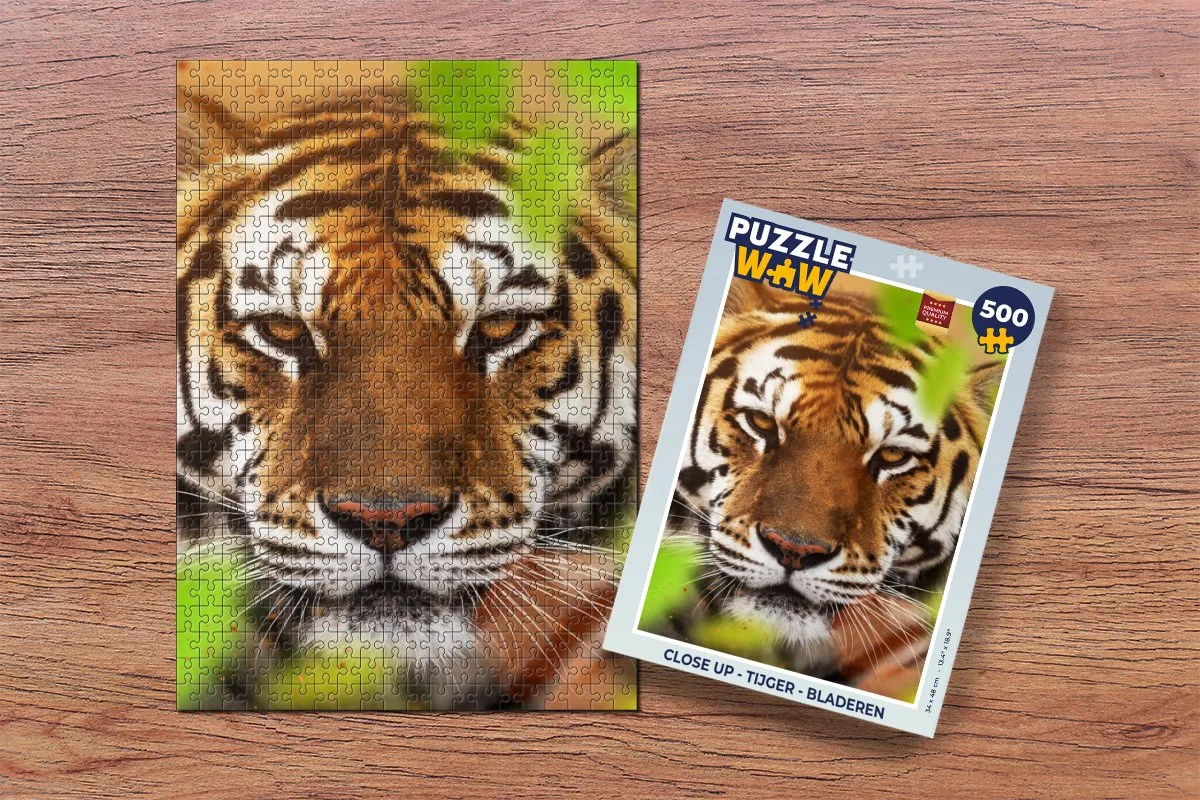 PuzzleWow Dieren Legpuzzel 500 Stuks - Multicolor