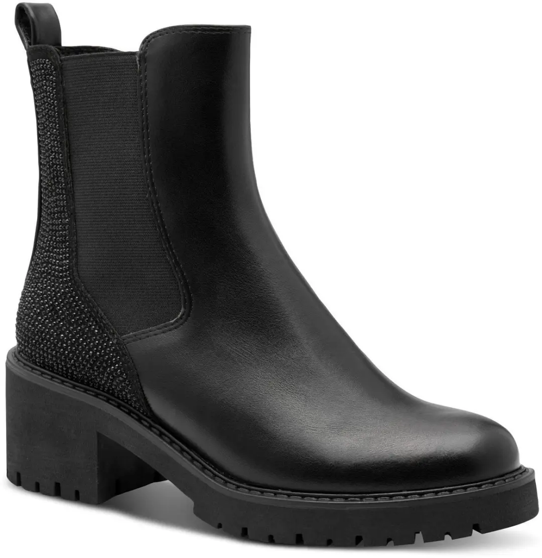 Marco Tozzi Dames Chelseaboot 2-25415-45 001 F-breedte Maat: 37 EU