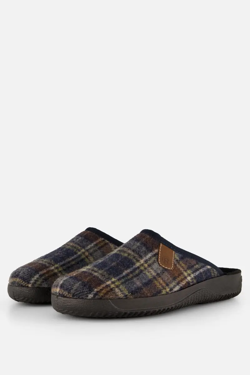 Rohde Soltau Pantoffels blauw Textiel