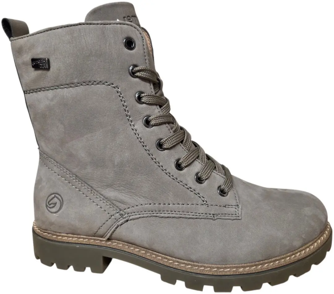 Remonte D8489-42 enkellaarzen Grijs Leer Dames