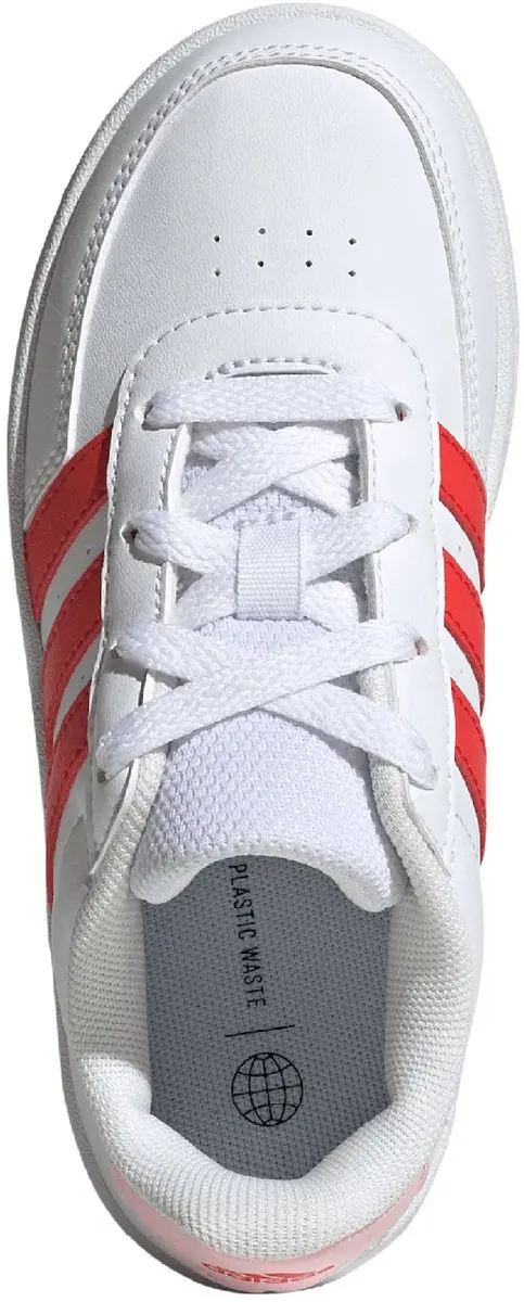 Adidas Breaknet Lace 2/3 Schoenen - Rood/Rozewit - 36 2/3 - afbeelding 2 van 6