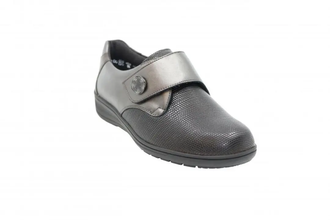 Solidus Orthopedische Comfort Stretch Schoen - Donkerbruin - Maat 36.5 - afbeelding 5 van 6