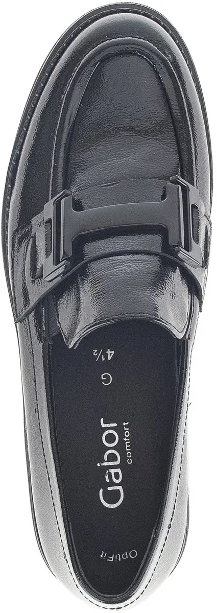 Gabor 452 Loafers Dames - Zwart - afbeelding 3 van 6