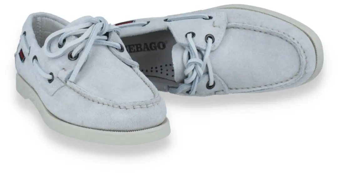 Sebago Dames Dockside Flesh Out Full White