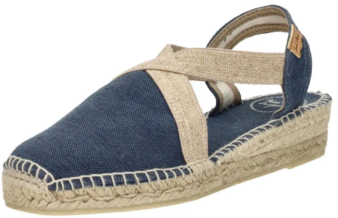 Toni Pons Verdi-V Dames Espadrilles - marine - Maat 37 - afbeelding 3 van 6