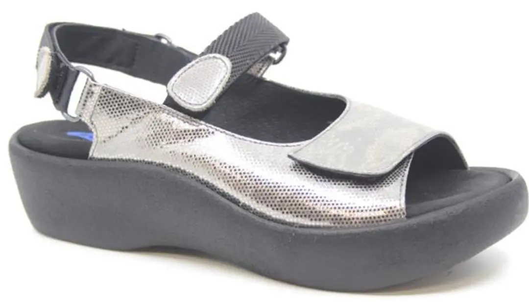 Wolky Jewel shimmer metal 0320439 280 ANTRACITE