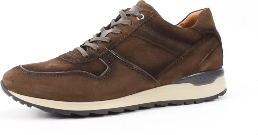 Greve 7243.35 Lage Sneakers Heren - Bruin - Maat 44