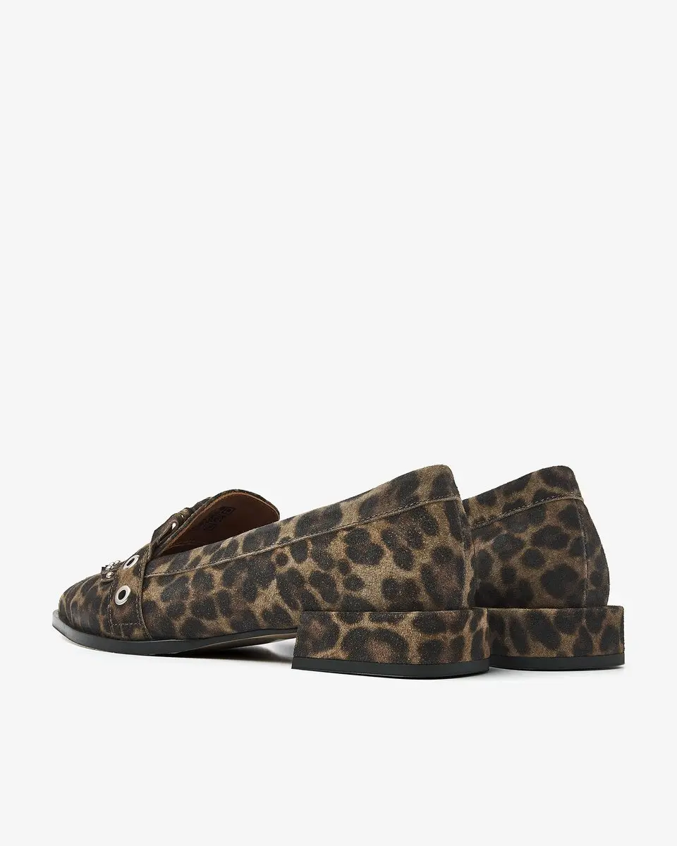 VIA VAI Jazz Emily Loafers - Luipaardprint - Maat 40