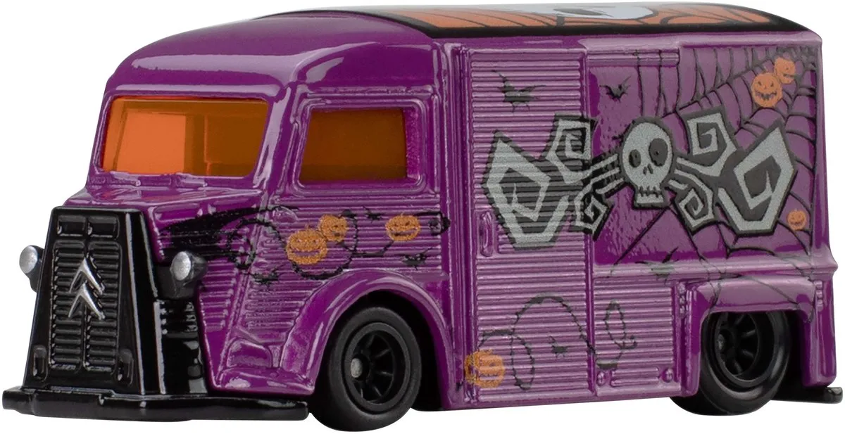 Hot Wheels Premium The Nightmare Before Christmas Citroën Type H 1:64 Violet