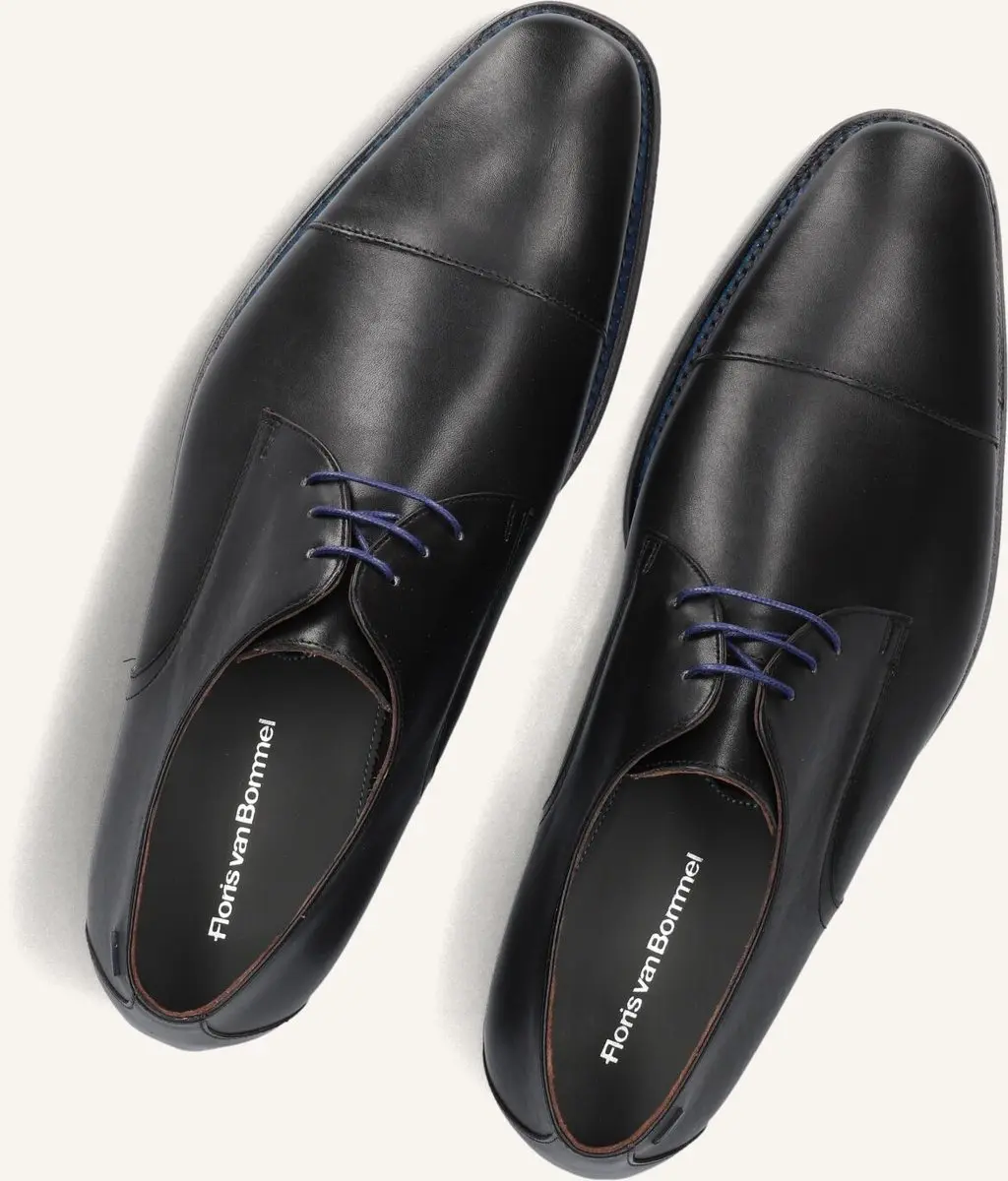 Floris van Bommel De Loper SFM-30310 Veterschoenen - Heren - Zwart - Maat 42