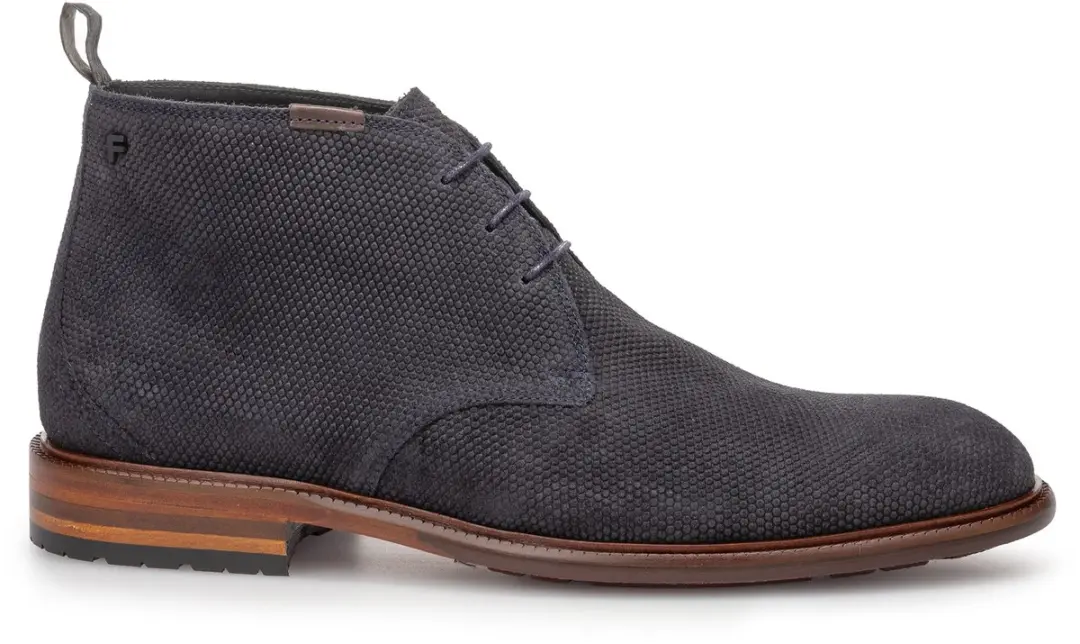 Floris van Bommel De Normer Veterschoenen SFM-50132 - Blauw