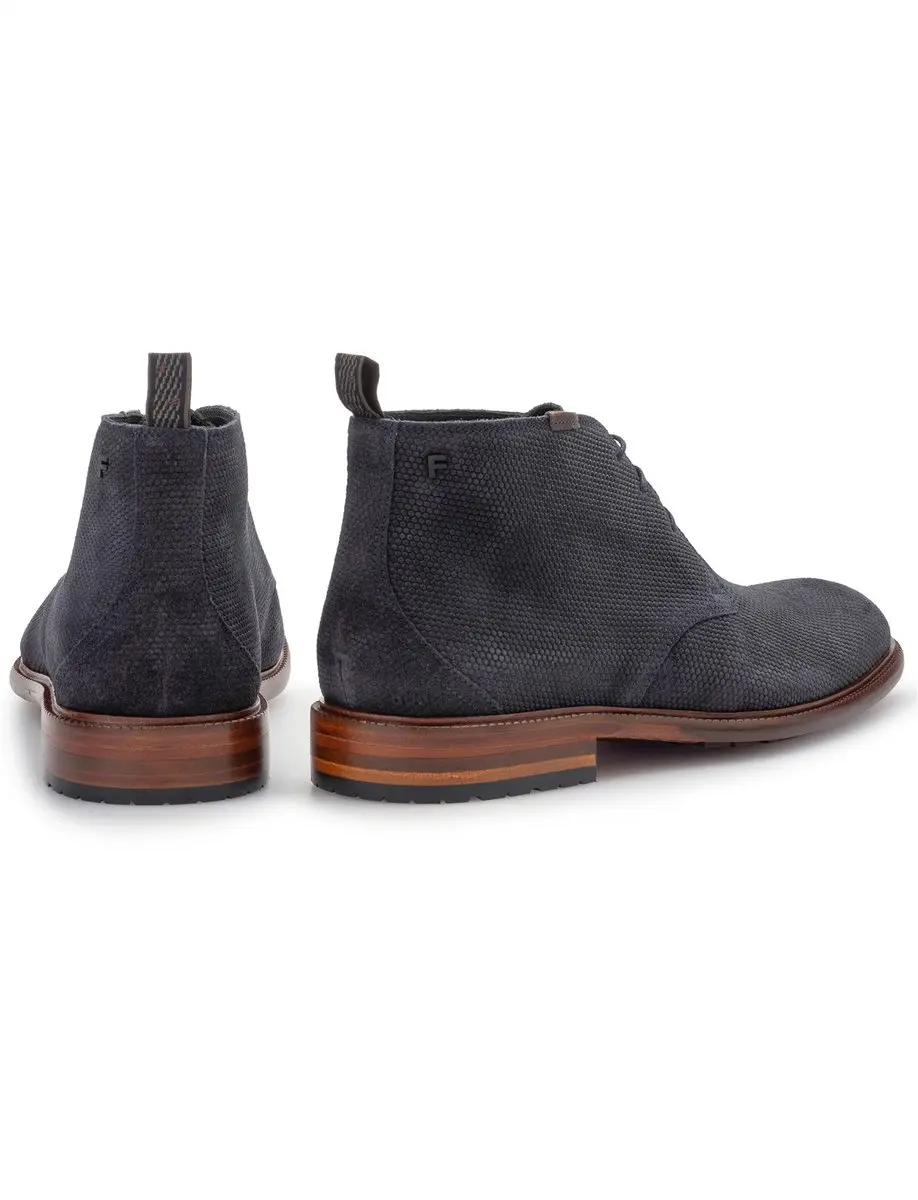 Floris van Bommel De Normer Veterschoenen SFM-50132 - Blauw