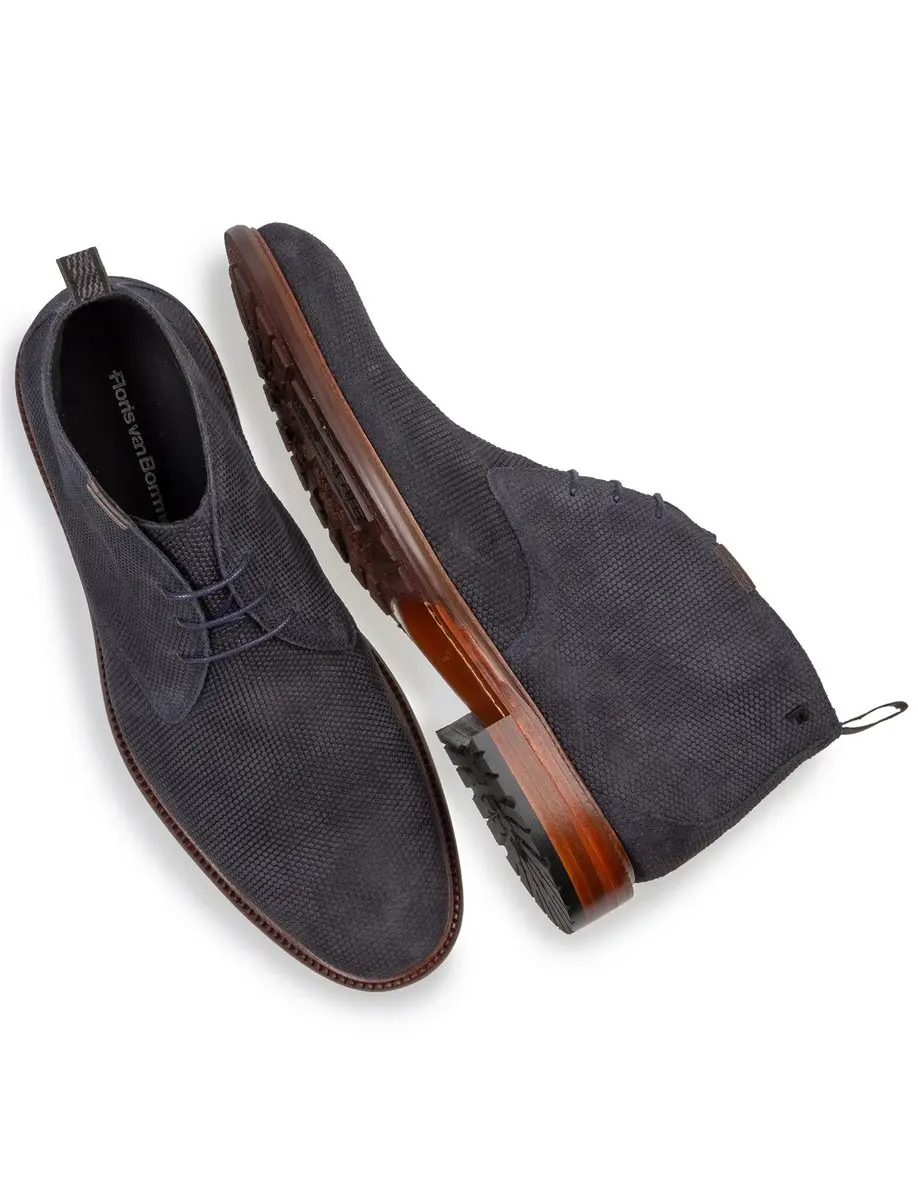 Floris van Bommel De Normer Veterschoenen SFM-50132 - Blauw
