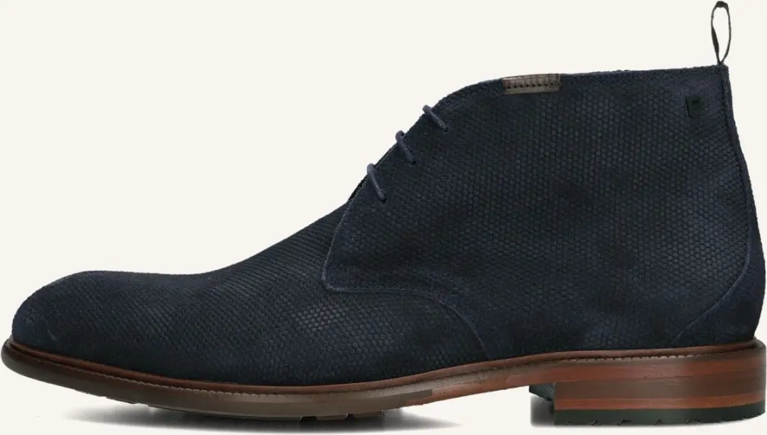 Floris van Bommel De Normer Veterschoenen SFM-50132 - Blauw