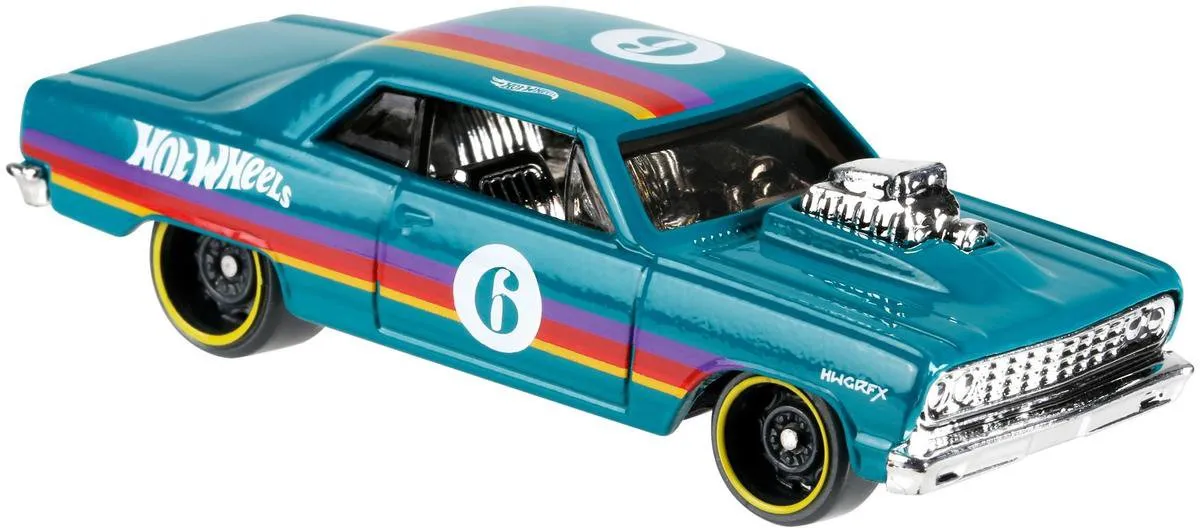 Hot Wheels '64 Chevy Chevelle SS 8cm - Turquoise